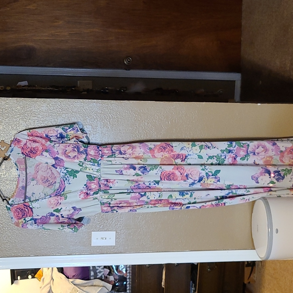Floral maxi dress